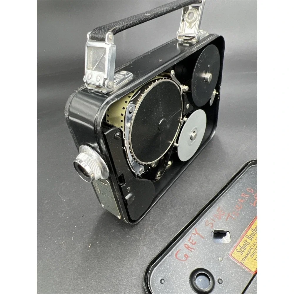 Cine Kodak Eight Model 25 Film Camera 8mm with Case 1930's Home Movie Untested